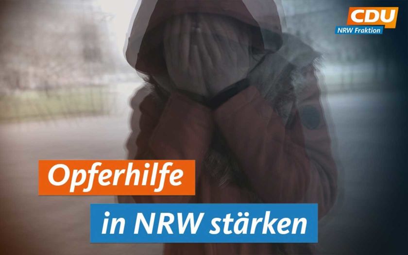 Grafik: Opferhilfe in NRW stärken