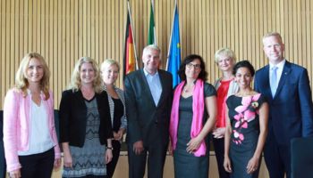Landtagsbesuch der Leading Women Rhein-Berg