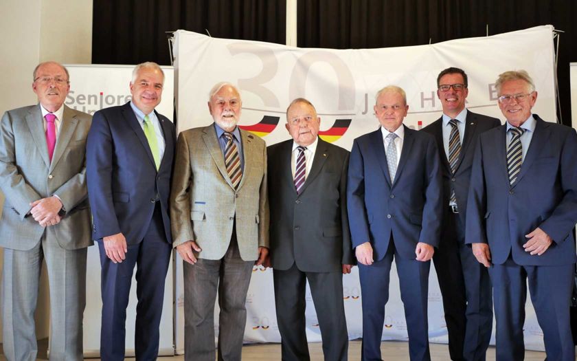 Rainer Deppe beim Festakt: 30 Jahre Senioren Union Rheinisch-Bergischer Kreis