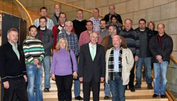 Gewerkschaft der Polizei Rheinisch-Bergischer Kreis zu Gast bei Rainer Deppe MdL im Landtag
