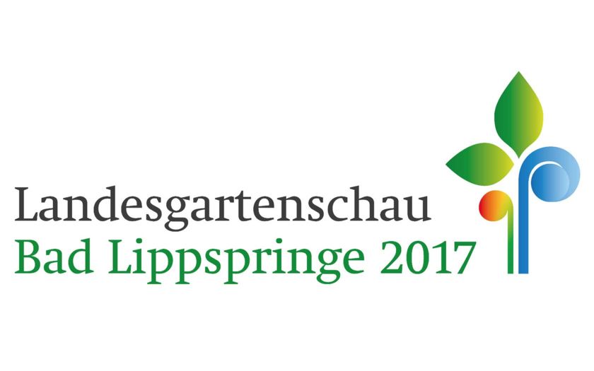Logo Landesgartenschau Bad Lippspringe 2017