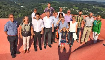 Sommersitzung der CDU-Kreistagsfraktion auf :metabolon mit Abstecher auf den Gipfel