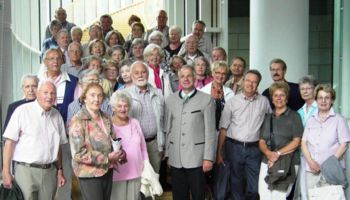 40 Mitglieder der Senioren-Union Overath zu Gast bei Rainer Deppe im Landtag