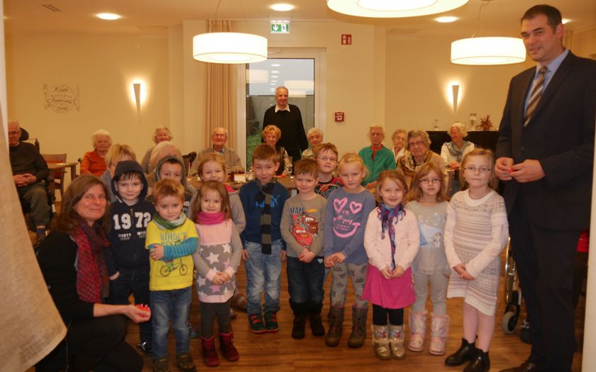 Rainer Deppe besucht Johanniter-Kita Bechen zur Woche des Respekts