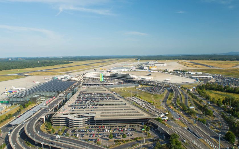 Luftaufnahme Flughafen Köln/Bonn