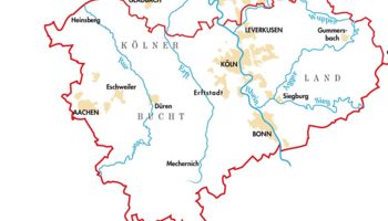 Regierungsbezirk Köln - Quelle: Geoportal NRW