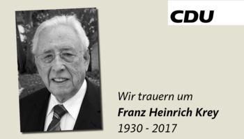 Kondolenz Franz Heinrich Krey